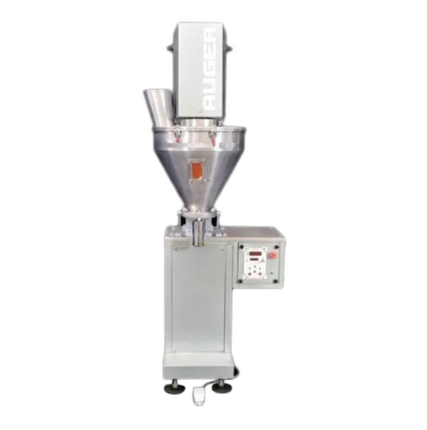 Semi Automatic Auger Filler Machine | Powder Dosing for Spices Flour Detergent | Foot Pedal PLC ±1% Accuracy SS304 Food Grade